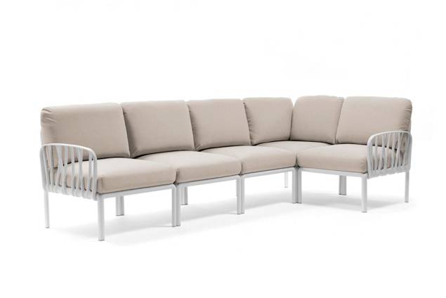 Komodo Set de lounge de jardin synthétique