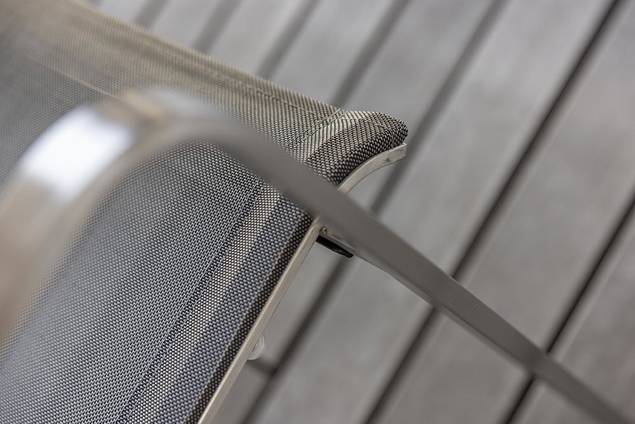 Montana Gartentisch Set Edelstahl/Holz 2