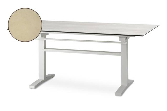 Island Table de jardin aluminium 120x70 cm