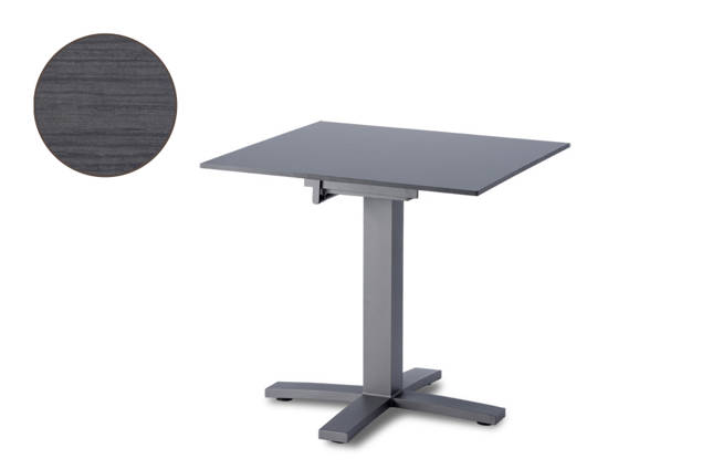 Island Gartentisch Aluminium Ø 80 cm