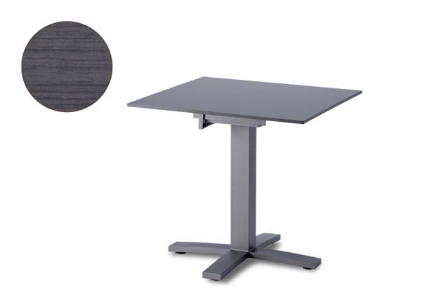 Island Table de jardin aluminium Ø 80 cm