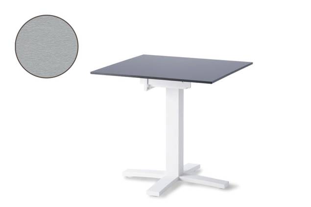 Island Table de jardin aluminium 80x80 cm