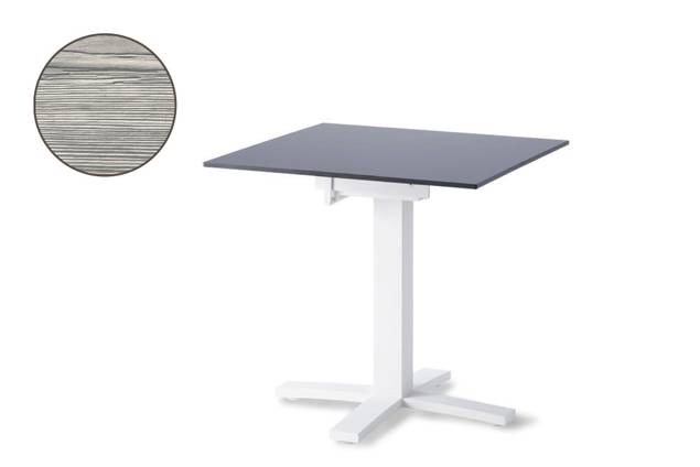 Island Table de jardin aluminium Ø 80 cm