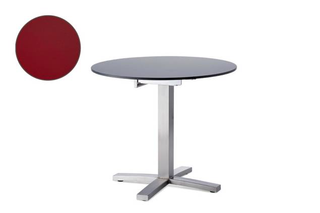 Island Table de jardin acier inoxydable Ø 80 cm