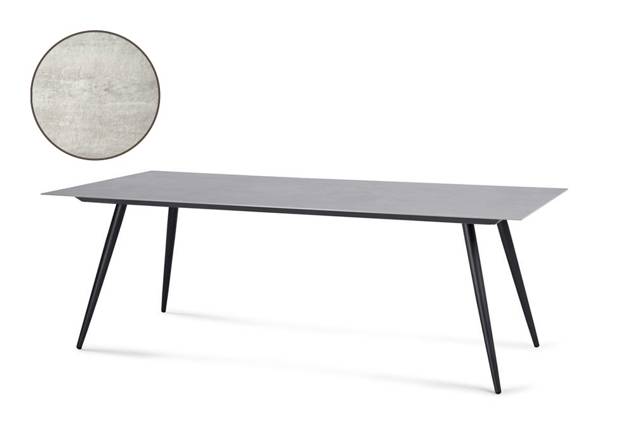 Kapstadt Gartentisch Aluminium 220x100 cm