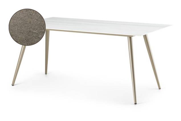 Kapstadt Gartentisch Aluminium 160x90 cm