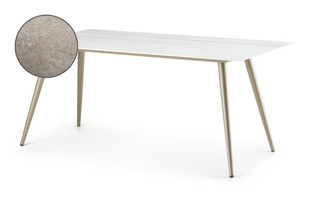 Kapstadt Table de jardin aluminium 180x90 cm