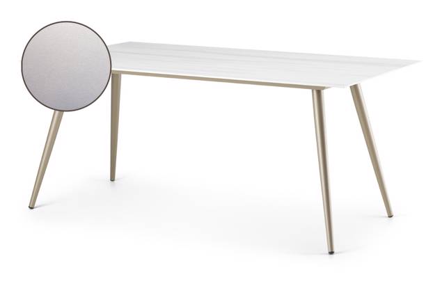 Kapstadt Table de jardin aluminium 100x100 cm