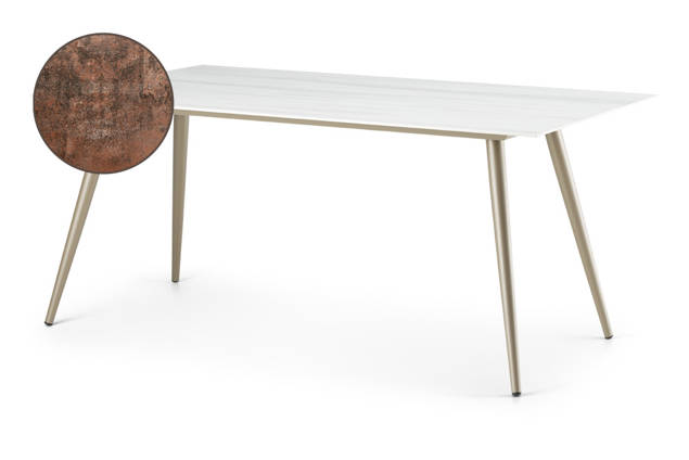 Kapstadt Table de jardin aluminium 90x90 cm