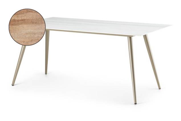 Kapstadt Table de jardin aluminium 100x100 cm