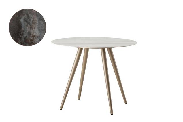 Kapstadt Gartentisch Aluminium Ø 90 cm