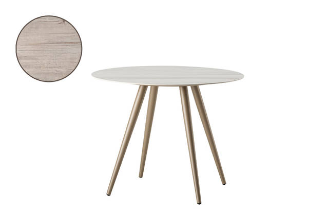 Kapstadt Table de jardin aluminium Ø 70 cm