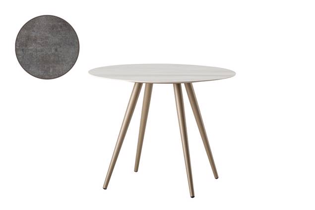 Kapstadt Table de jardin aluminium Ø 80 cm