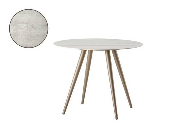 Kapstadt Table de jardin aluminium Ø 70 cm