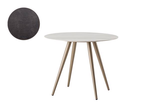 Kapstadt Table de jardin aluminium Ø 80 cm