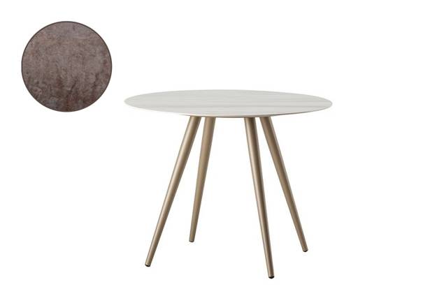 Kapstadt Table de jardin aluminium Ø 90 cm