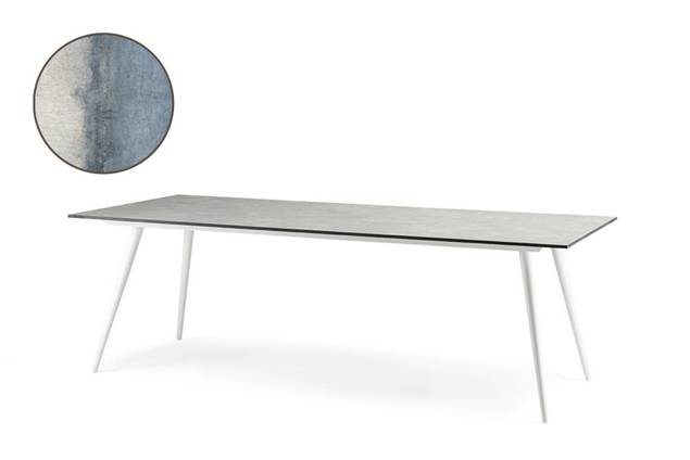 Kapstadt Gartentisch Aluminium 220x100 cm