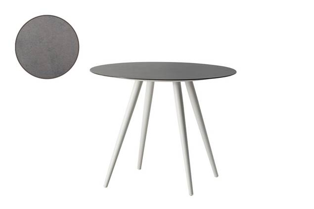 Kapstadt Table de jardin aluminium Ø 90 cm