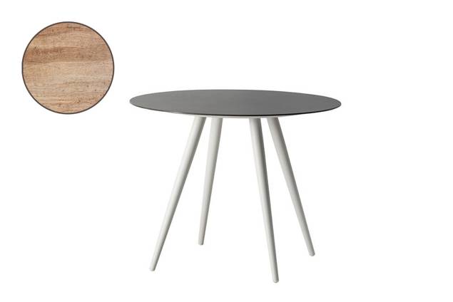 Kapstadt Gartentisch Aluminium Ø 80 cm