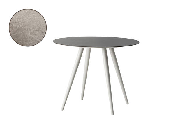 Kapstadt Gartentisch Aluminium Ø 90 cm