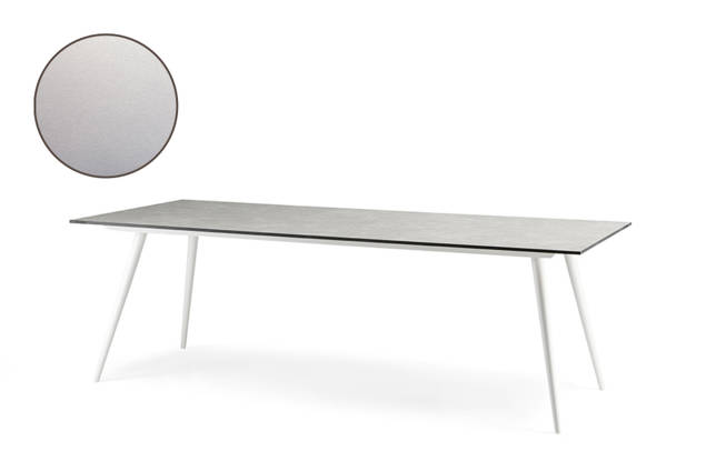 Kapstadt Gartentisch Aluminium 90x90 cm