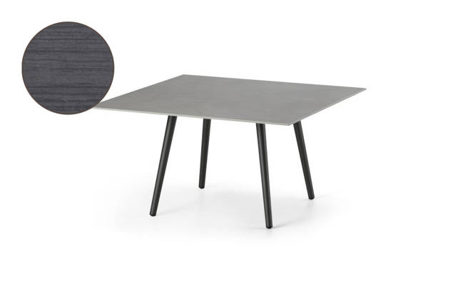 Kapstadt Table de salon aluminium Ø 80 cm