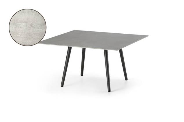 Kapstadt Table de salon aluminium 70x70 cm