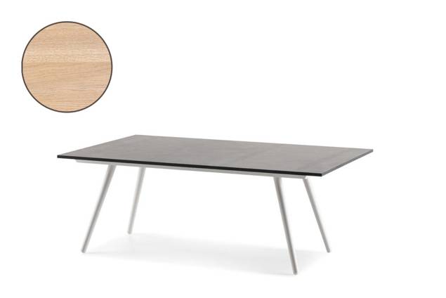 Kapstadt Loungetisch Aluminium 120x70 cm