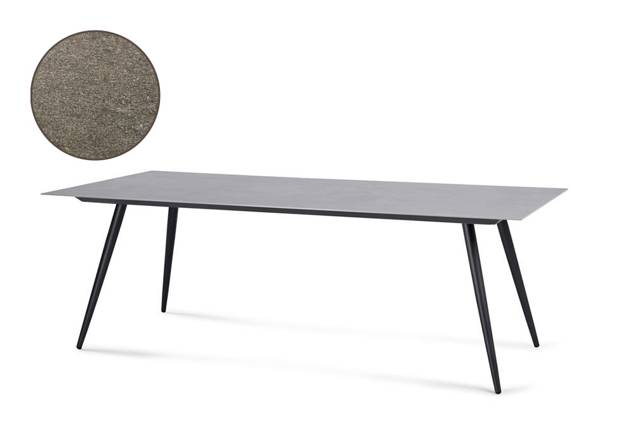 Kapstadt Table de jardin aluminium 180x90 cm