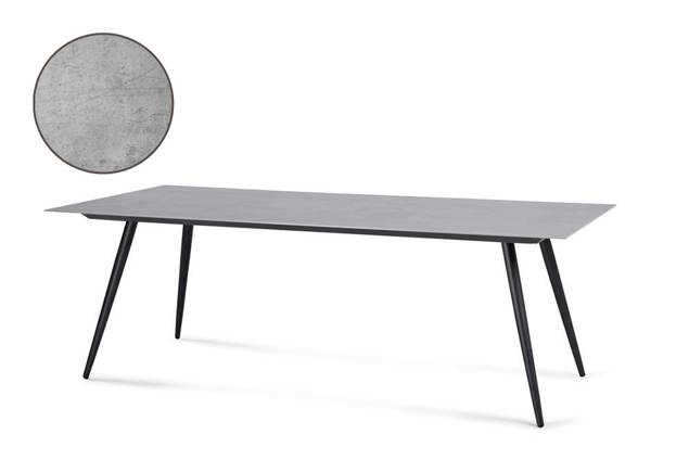 Kapstadt Gartentisch Aluminium 160x90 cm