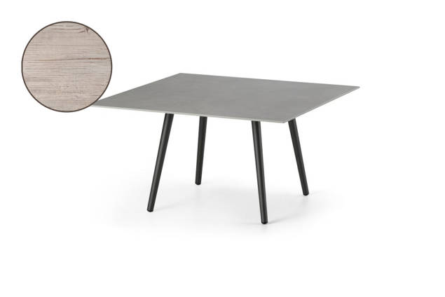 Kapstadt Table de salon aluminium Ø 80 cm