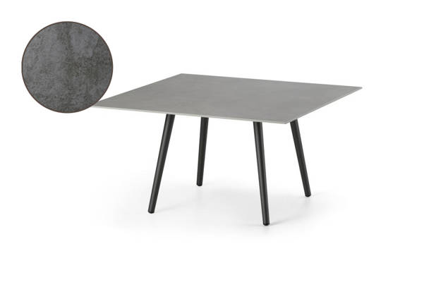 Kapstadt Table de salon aluminium Ø 80 cm