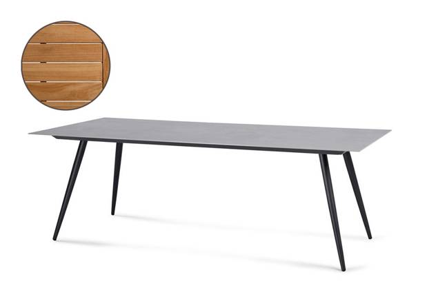 Kapstadt Gartentisch Aluminium 80x80 cm