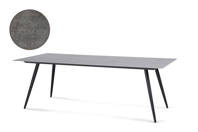 Kapstadt Gartentisch Aluminium 80x80 cm