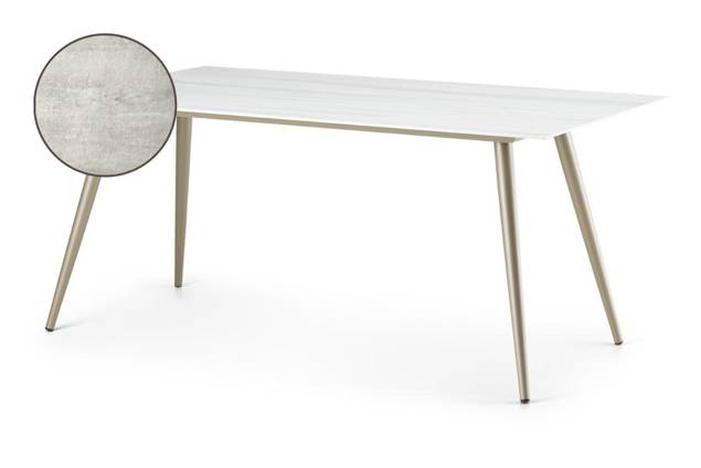 Kapstadt Table de jardin aluminium 160x90 cm