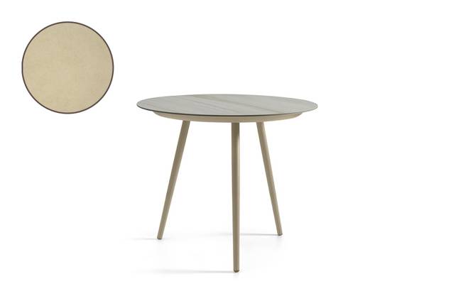Kapstadt Table de jardin aluminium Ø 80 cm