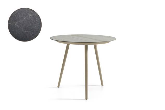 Kapstadt Gartentisch Aluminium Ø 80 cm