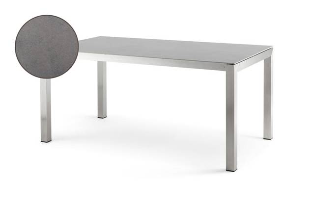 Kos Gartentisch ausziehbar Edelstahl 220/280x100 cm