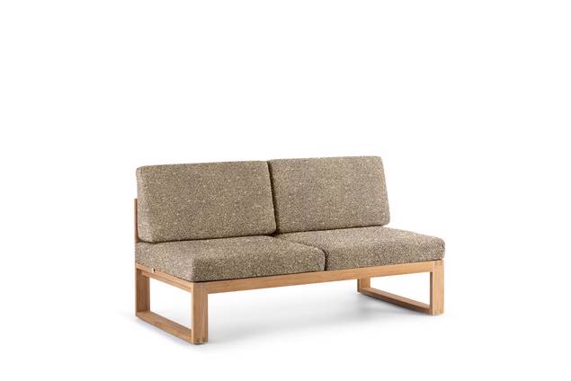 Madeira 2er Loungebank Holz
