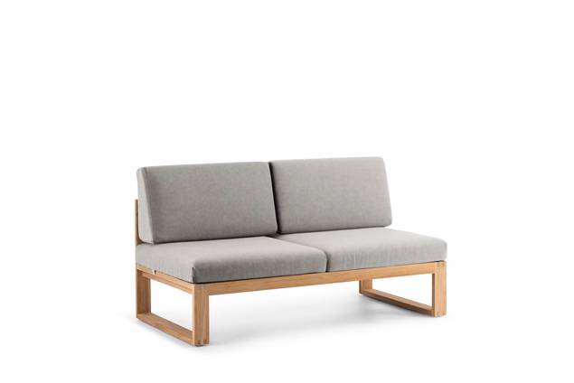 Madeira 2er Loungebank Holz