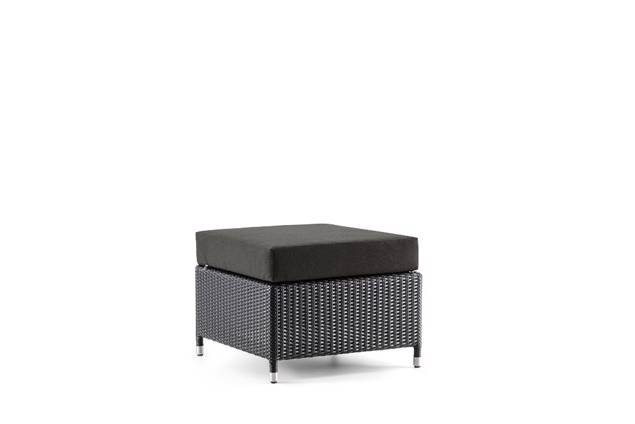 Madrid II Loungehocker Rattan