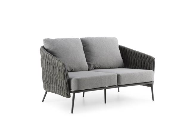 Mali Banc de lounge 2 places aluminium