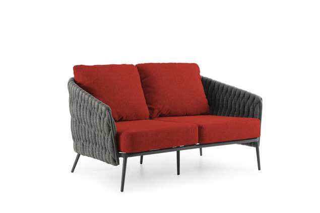 Mali Banc de lounge 2 places aluminium