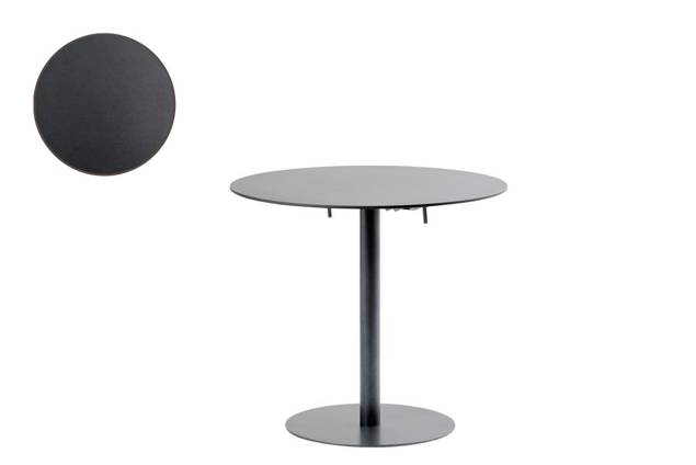 Mendrisio Gartentisch klappbar Stahl Ø 80 cm