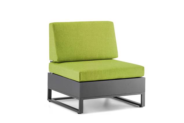 Miami Fauteuil lounge aluminium