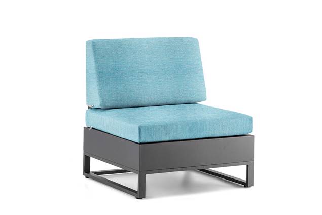 Miami Fauteuil de lounge aluminium