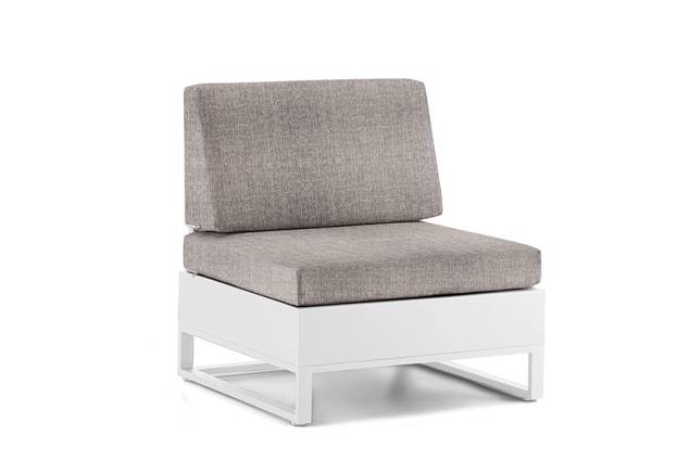 Miami Fauteuil de lounge aluminium