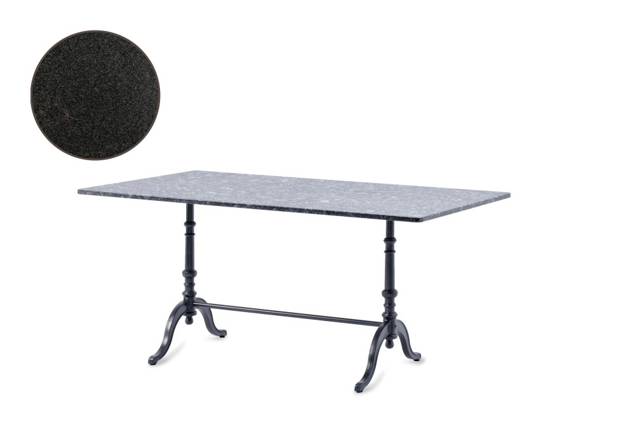 Nostalgie Gartentisch Stahlguss 140x90 cm