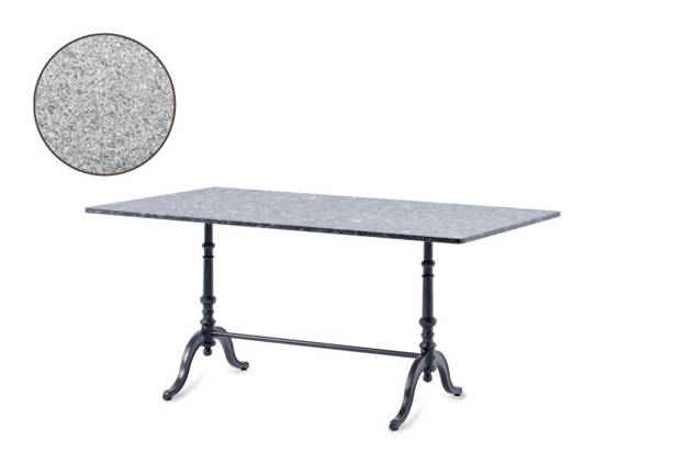 Nostalgie Gartentisch Stahlguss 160x98 cm