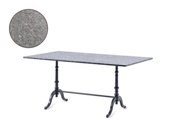 Nostalgie Table de jardin fonte d'acier 200x100 cm
